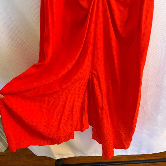 Topshop red star print dress - Picture 2 of 6